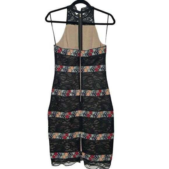 Free People Women’s Rene Embroidered Lace Mini Cocktail Dress Size 4 - Picture 4 of 9